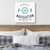 Poster voor de voorgrondnavigatie canvas afdruk (Insitu (Slaapkamer))