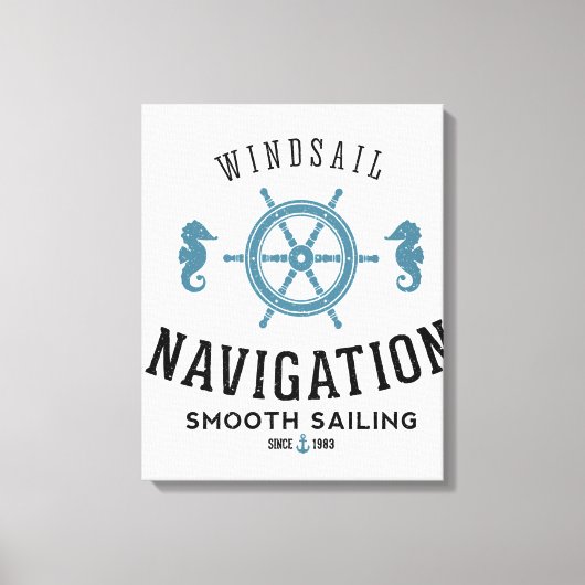 Poster voor de voorgrondnavigatie canvas afdruk (Voorkant)