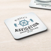 Poster voor de voorgrondnavigatie onderzetter (Linkerzijde)