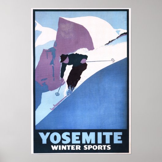 Poster voor de wintersport (Voorkant)