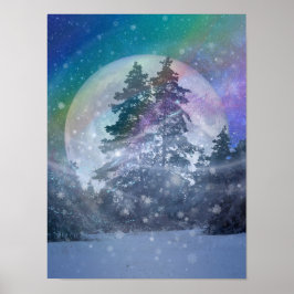 Poster voor de winterwind