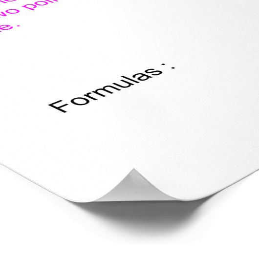 Poster voor de Wiskunde van de geometrie: eigensch (Hoek)