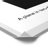 Poster voor de Wiskunde van de geometrie: puntlijn (Hoek)