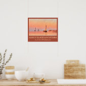 Poster voor de Zeilboten van Abrahamsson (Keuken)