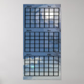 Poster voor de zonneschijn in Sky 3 maanden (Voorkant)