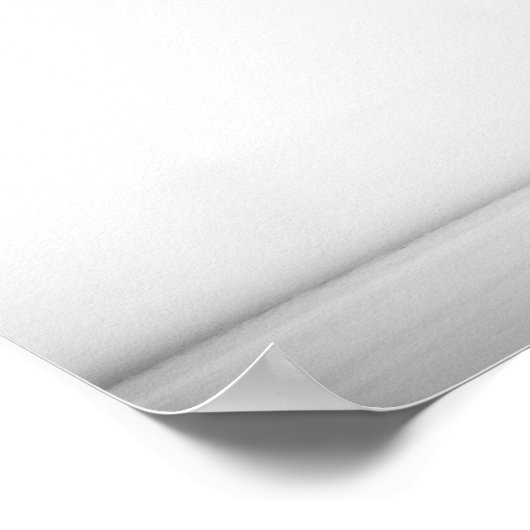 Poster voor de Zwarte en Witte Oceaan (Hoek)