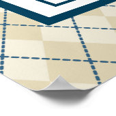 Poster voor decoratieve zeemeermin (Hoek)