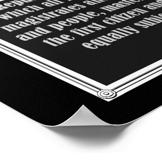 Poster voor democratie (Hoek)