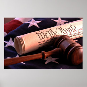 Poster voor democratie vieren