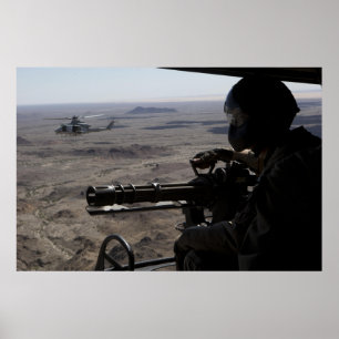 Poster voor deur-Gunner