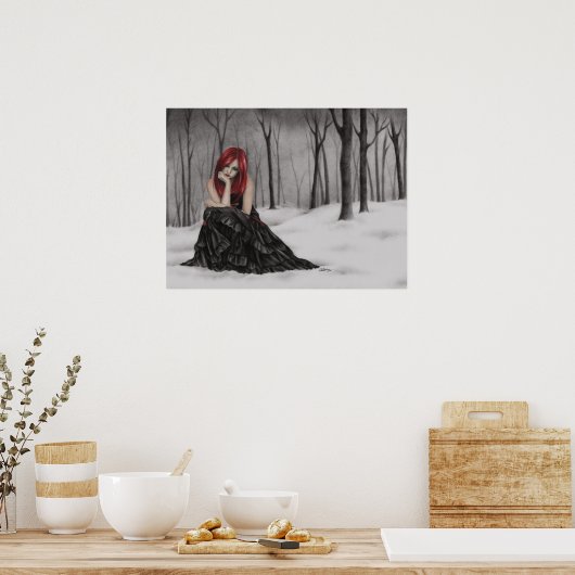 Poster voor diepvries (Keuken)