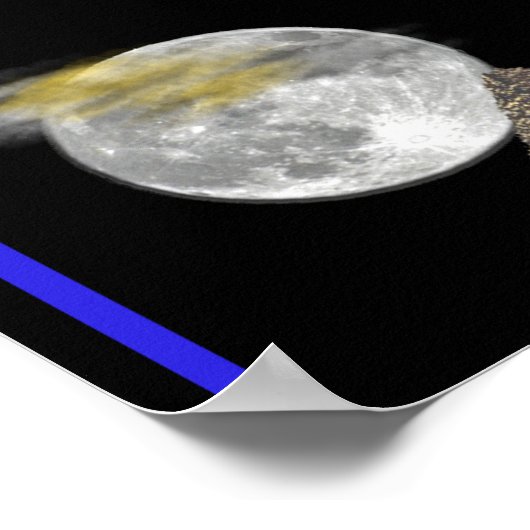 Poster voor digitale kunstwerken (Hoek)