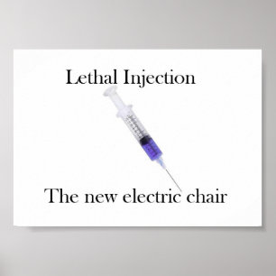 Poster voor dodelijke injectie