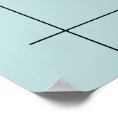 Poster voor doelstellingen (Hoek)