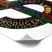 Poster voor dollaire signalisatie (Hoek)