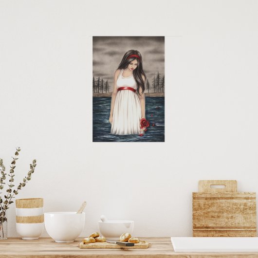 Poster voor doorlaten (Keuken)