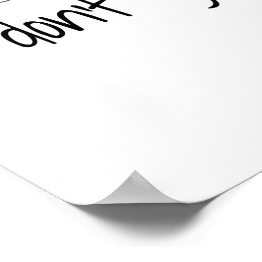 Poster voor doorzettingsvermogen (Hoek)