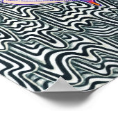 poster voor "Drippy Trippy Buckethead" wandafdrukk (Hoek)