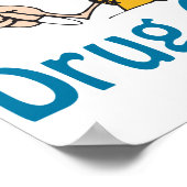 Poster voor drugsmisbruik uitzoeken (Hoek)