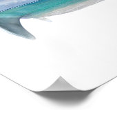 Poster voor dubbele blootstelling aan dolfijn in o (Hoek)