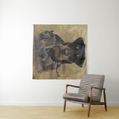 Poster voor duitse dwergkunst wandkleed (In Situ (horizontaal))