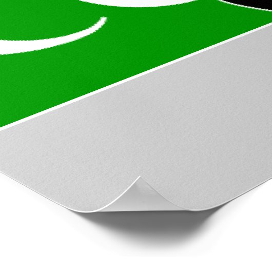 Poster voor dwars land actief (Hoek)