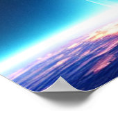 Poster voor dwarsdoorsnede van vlakten (Hoek)