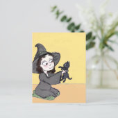 Poster voor eerste bekende details briefkaart (Staand voorkant)