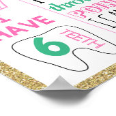 Poster voor eerste verjaardagsmijlpaal (Hoek)