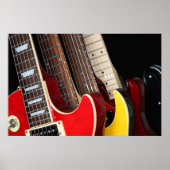 Poster voor elektrische gitaren (Voorkant)