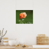 Poster voor elk Roos: ROOS & PROSE 20x16 (Keuken)