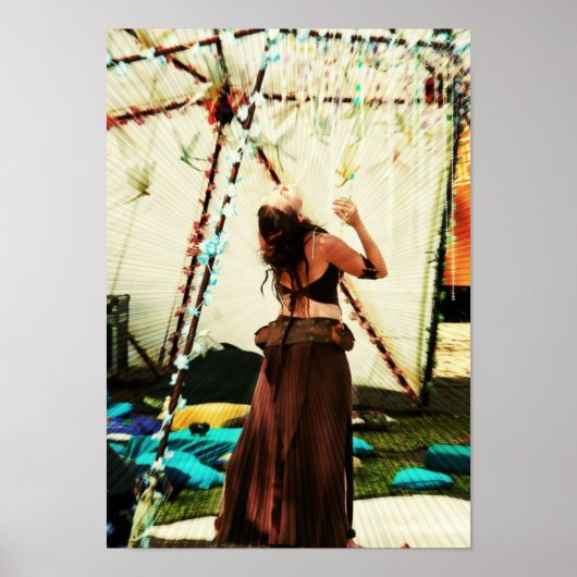 Poster voor energiedanser (Voorkant)