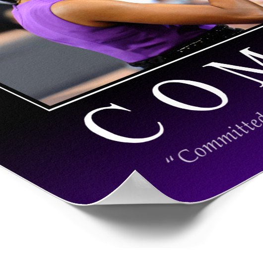 Poster voor engagement (Obama Fist Bump) (Hoek)