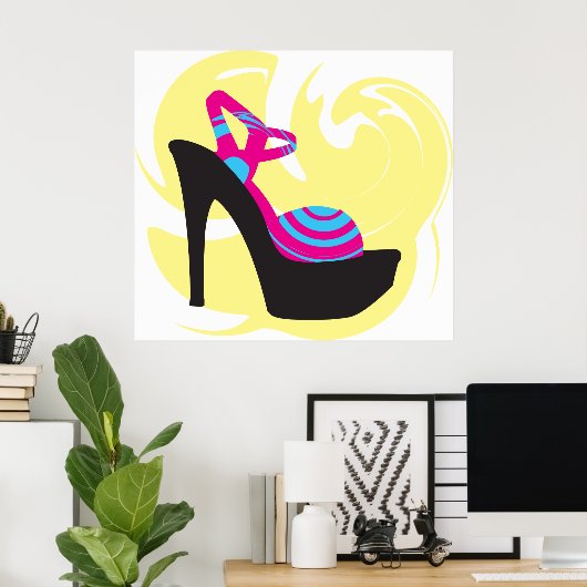 Poster voor Fancy Mode op hoog niveau (Thuiskantoor)