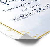 Poster voor feest (Hoek)