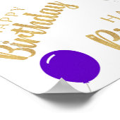 Poster voor feestelijke februari (Hoek)