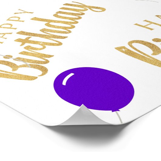 Poster voor feestelijke februari (Hoek)