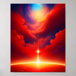 Poster voor feestvieren