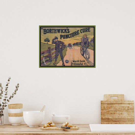 Poster voor fietsen (Keuken)