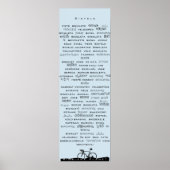 Poster voor fietsen (Voorkant)