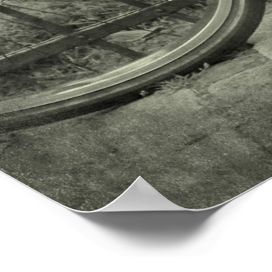 Poster voor fietsen (Hoek)