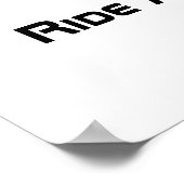 Poster voor fietsen (Hoek)