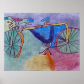 Poster voor fietsen (Voorkant)