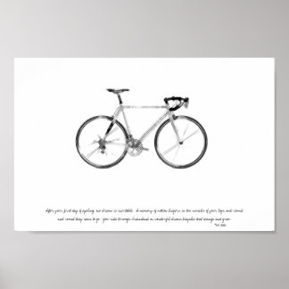 poster voor fietsen
