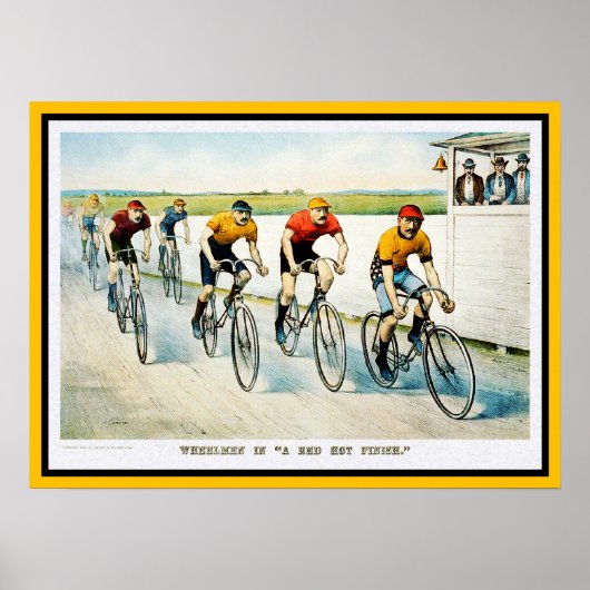  Poster voor fietsen afdrukken (Voorkant)