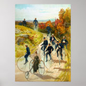 Poster voor fietsen afdrukken (Voorkant)