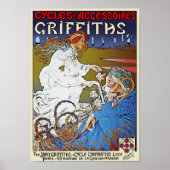 Poster voor fietsen Afdrukken: Griffiths-fietsen v (Voorkant)