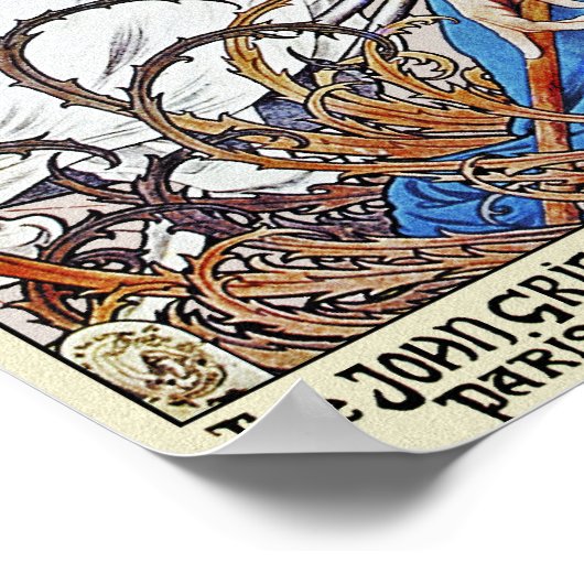 Poster voor fietsen Afdrukken: Griffiths-fietsen v (Hoek)