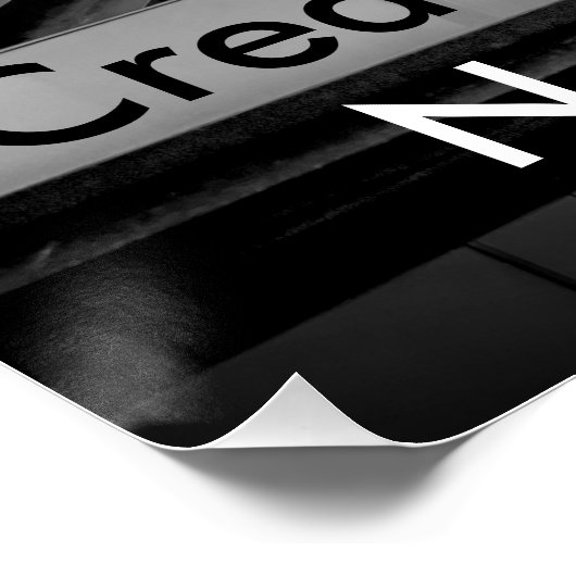 Poster voor financiering en succes (Hoek)