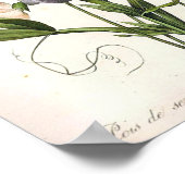 Poster voor Floral Print (Hoek)